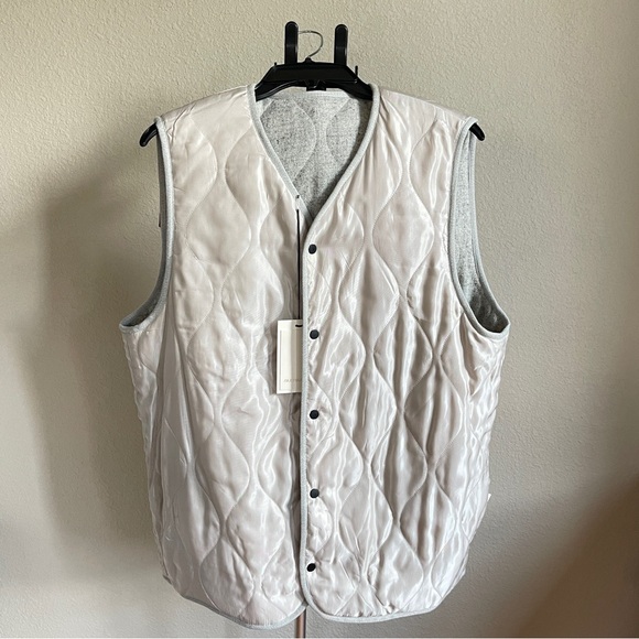 New Men’s SUITSUPPLY Vest, Heather Grey, fits like XL - Picture 3 of 6